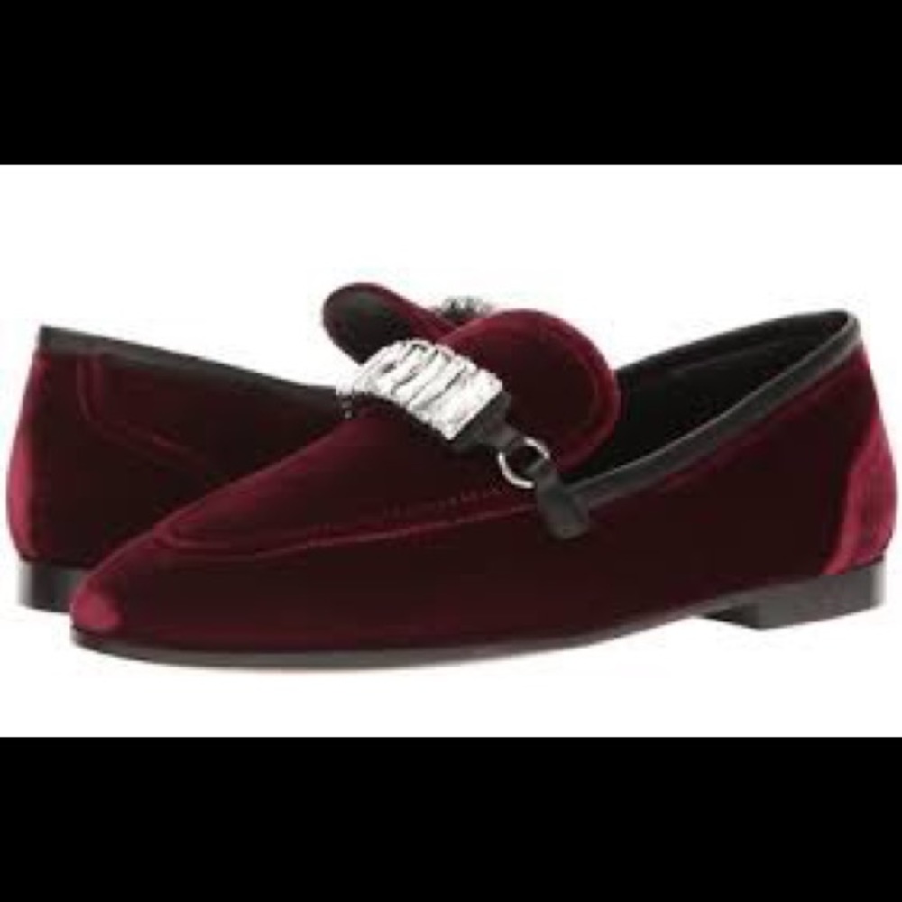 Giuseppe Zanotti Veronica Amaranto flatsSZ 39.5 NIB